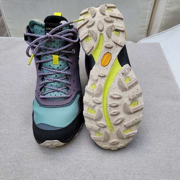 Speed Solo Mid Waterproof Hiking Boots - Women's SIZE 8.5 - Picture 3 of 7